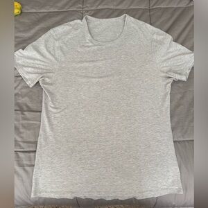 Heather White Lululemon T-Shirt in Large. Super nice!
